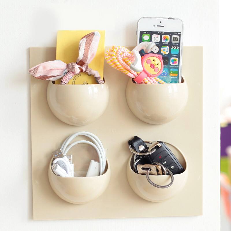 浴室收纳好帮手 浅蓝色可挂式储物架套装评测